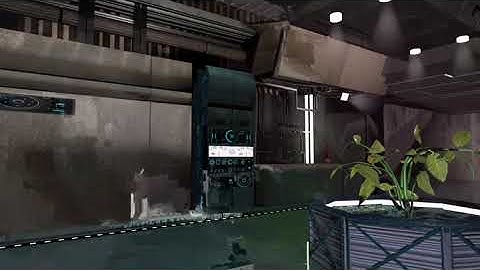 Sci fi Lab environment made in 3ds max