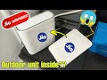 Jio air fiber outdoor unit shift to inside room experiment | Jio airfiber tips & tricks
