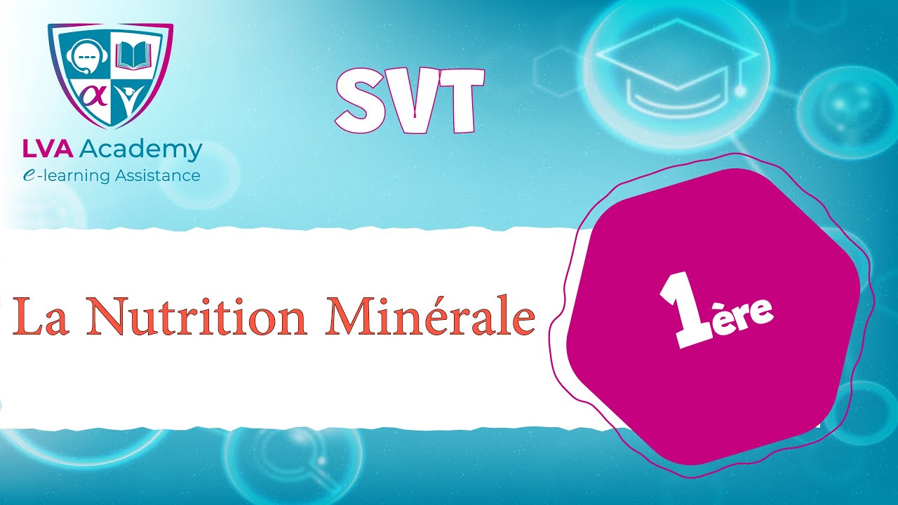 ✅ Science | La Nutrition Minérale - 1ère année 👉 chapitre N°1