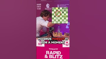 Magnus Carlsen WAS SO CLOSE to BLUNDERING HIS QUEEN!!