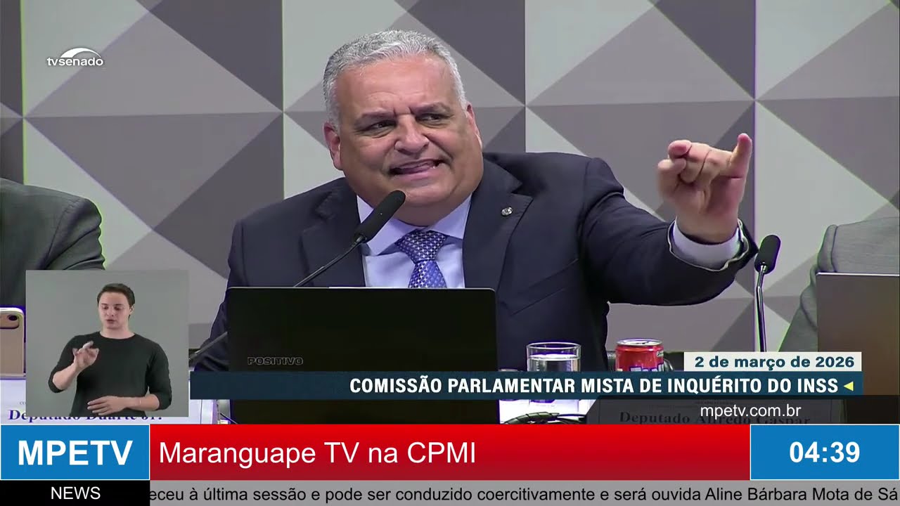 Deputado Alfredo Gaspar - Ao vivo: na CPMI – 02/03/26