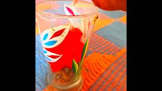 Summer r ke liye candy watermelon rooh afza tasty drink😙🍸👌🍬