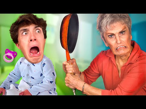 MI ABUELA ME QUIERE MATAR !! | Granny Simulator