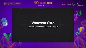 What would Vanessa Otto build without any limitations? | Vue.js Forge Episode 4 Q&A