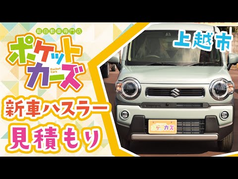 【上越市】新車 ハスラーの見積りはポケットカーズ 上越店