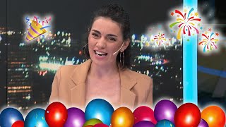 ¡FELIZ CUMPLE, VALERIA SAMPEDRO!: Así arrancó Arriba argentinos a puro festejo en este día especial