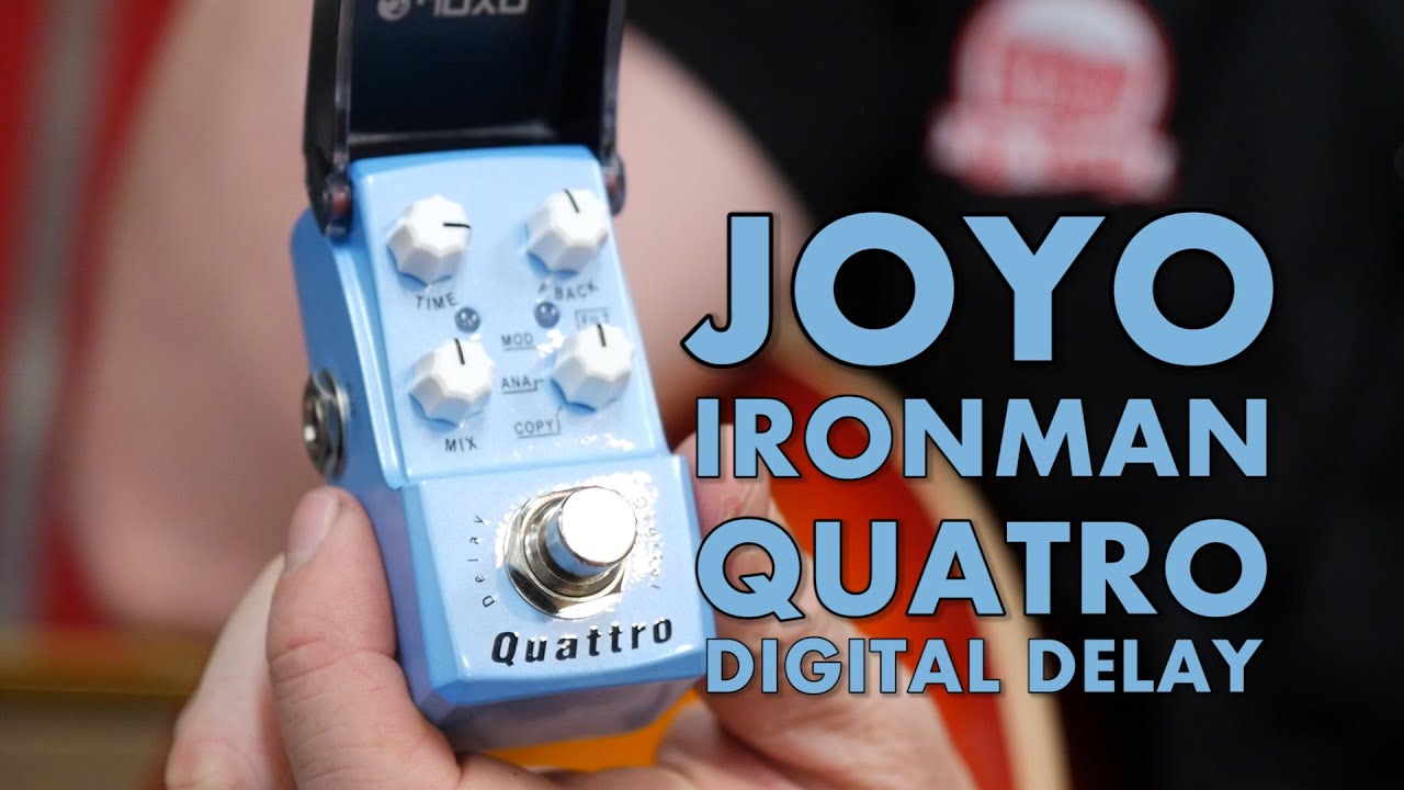 sobresalir ven Cuerda Joyo Ironman Quatro Delay - JF318 - YouTube
