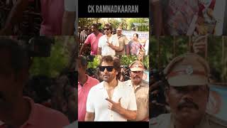 💥💥🔥 Chiyaan Vikram cast his vote..??? | Chiyaan Vikram | TN Election 2026 | #Shorts