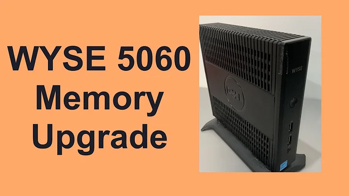 Dell WYSE 5060 Thin Client MEMORY UPGRADE | Homelab Operations Center