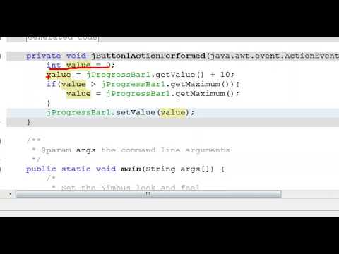 Bài 20 Java Swing ProgressBar