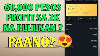 60,000 pesos profit sa 2k na puhunan? Paano?