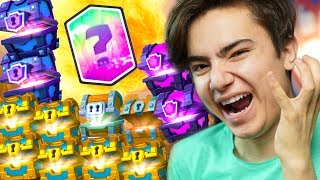 BİR SÜRÜ SANDIK AÇIYORUZ ! Efsanevi Çıktı !!! (Clash Royale)