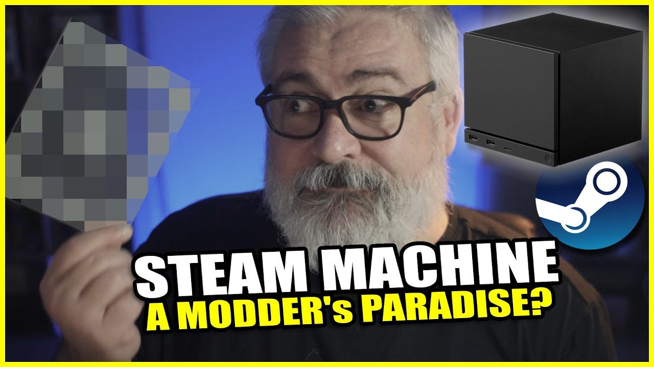Steam Machine Is Shipping! It's Open Season on Modding!