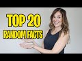 TOP 20 RANDOM FACTS ABOUT ME! (Mama Bee)