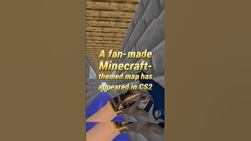 Minecraft map in CS2 #cs2maps #cs2