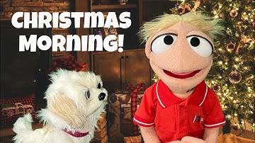 ‘Christmas Morning!’ - Puppet Video by Lee Thompson. #leethompsonpuppeteer #puppets #puppetry #funny