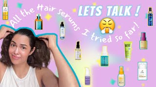 THE HAIR SERUMS THAT WORKED- AND DIDNT! 🫣 Nonsponsored!