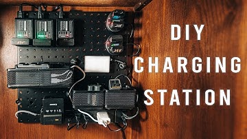 DIY Video and Photo CHARGING STATION (Inspired by Becki and Chris)