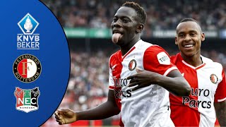 Feyenoord vs N.E.C. | KNVB Beker 2023/2024 Wedstrijd van de week