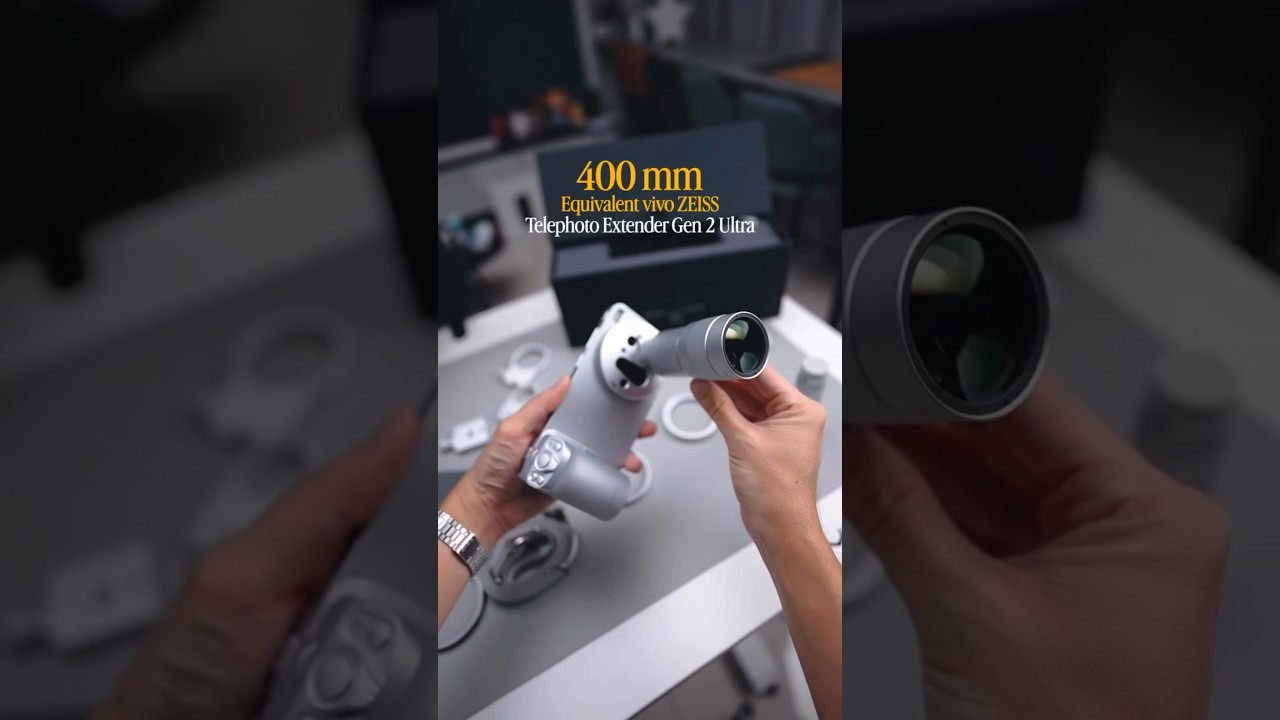 Vivo X300 Ultra Review —Comes With a DSLR Kit ?! 📸🔥 200mm + 400mm Zoom Lenses Included 🤯 #vivo
