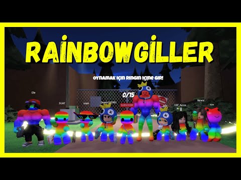 🏃ARIGİLLER RAİNBOWGİLLER OLDU🤪AYŞEM ECE ARI💥ROBLOX RAINBOW FRIENDS