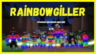 🏃ARIGİLLER RAİNBOWGİLLER OLDU🤪AYŞEM ECE ARI💥ROBLOX RAINBOW FRIENDS