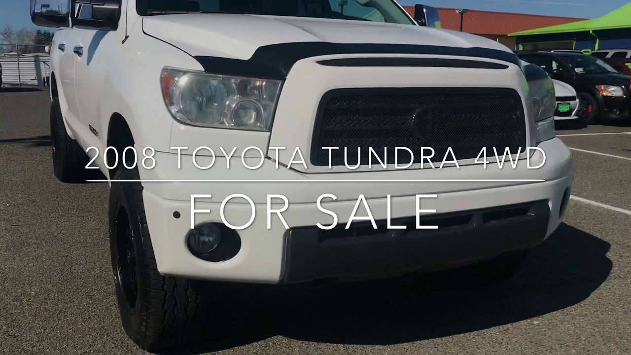 2008 Toyota Tundra 4x4 For Sale - YouTube