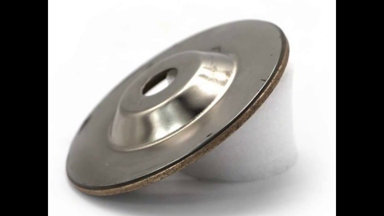 Sintered bronze bond diamond polishing/abrasive/grinding disc for glass