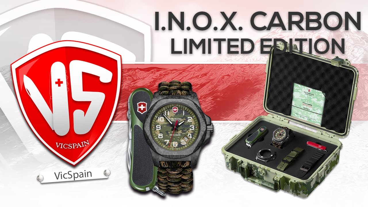 VICTORINOX INOX CARBON L.E. + 2 VICTORINOX NUNCA VISTAS! YouTube