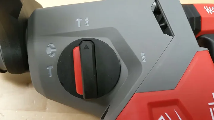 Milwaukee M18 Fuel 1-in SDS-Plus Rotary Hammer Mode Switch Problem