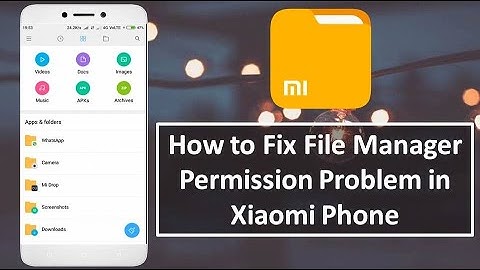 How to Fix File Manager Permission Problem in Xiaomi Phone