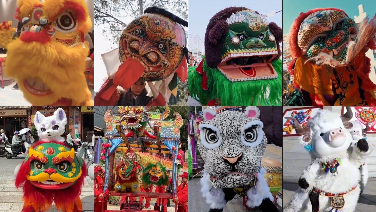 Barongsai Unik Lucu Banget Penampilanya (11 Barongsai Aneh di Dunia)