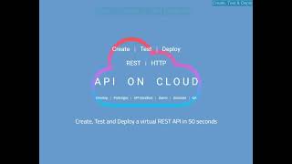 Create Deploy Virtual Rest Apis In 50 Seconds