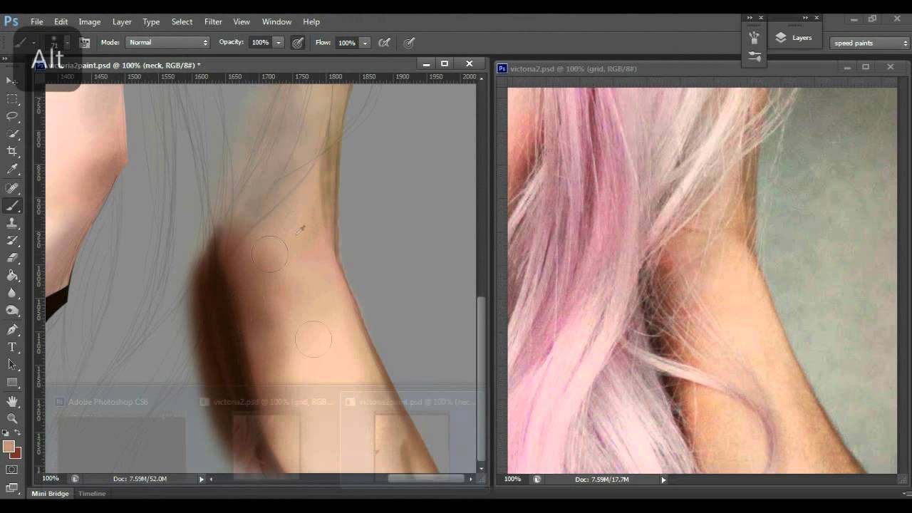 Victoria (In The Frow) Speed Painting