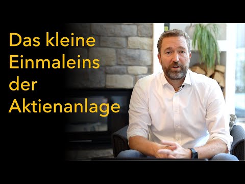 Das kleine Einmaleins der Aktienanlage