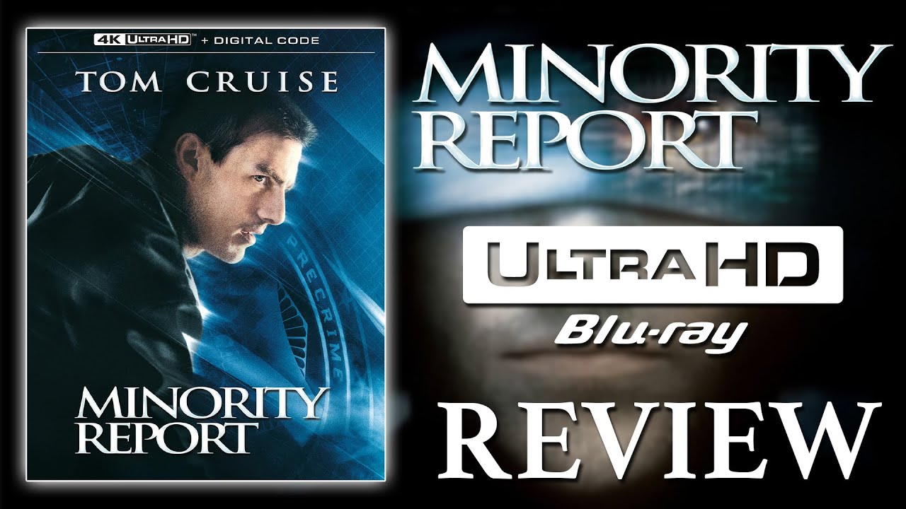 Minority Report 4K Bluray Review YouTube