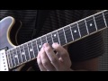 D Mixolydian Scale (3 notes per string) guitar