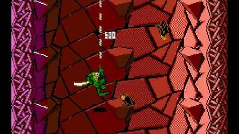 (NES) Battletoads Walkthrough - Level 2