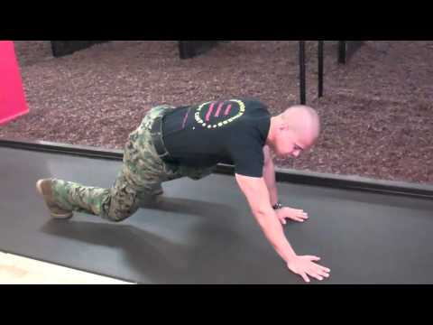 Warrior Fitness Boot Camp NYC 1 Minute workout - The Bear Crawl