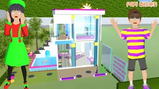 Yuta Beli Rumah Lego Raksasa Abisin Dompet🤣😱🥸 | Sakura School Simulator | Papi Wilson