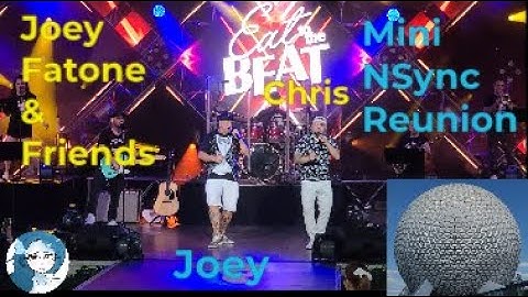Joey Fatone & Friends Concert #2 | Chris Kirkpatrick | Epcot Eat To The Beat 4K