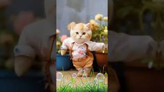Animated Cat Boy Belly Dancing Funny Dance Moves Kitten