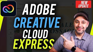 How to Use Adobe Creative Cloud Express - NEW Graphic Design Platform screenshot 1