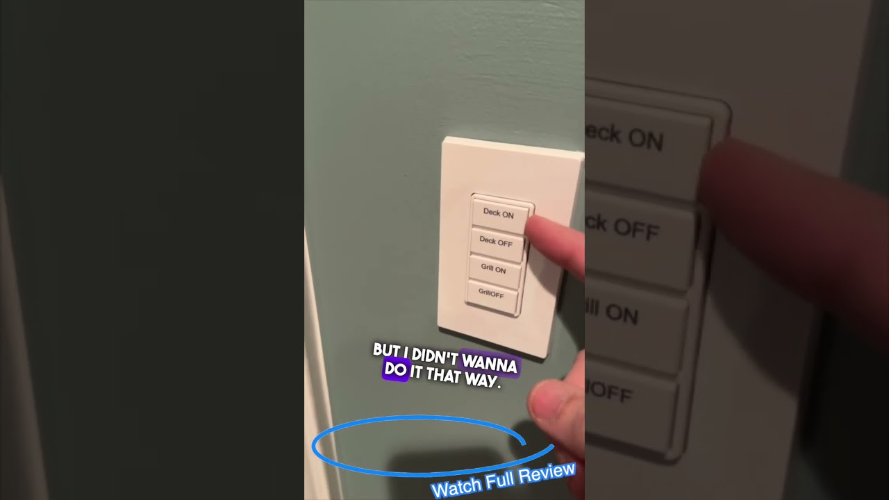 Leviton Scene Controller with HomeKit Setup