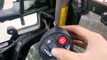 Case SR250 attachment removal & mounting procedure