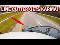 HE PAYS THE PRICE AFTER CUTTING TRUCK OFF