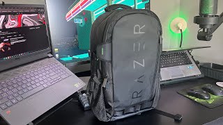 UNBOXING MOCHILA RAZER ROGUE 15 V3 (razer backpack)