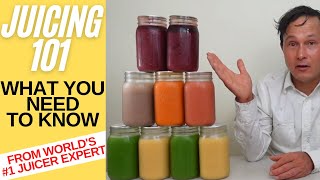 Juicing 101 - What a Beginner Needs to Know about Juicers & Fresh Juice