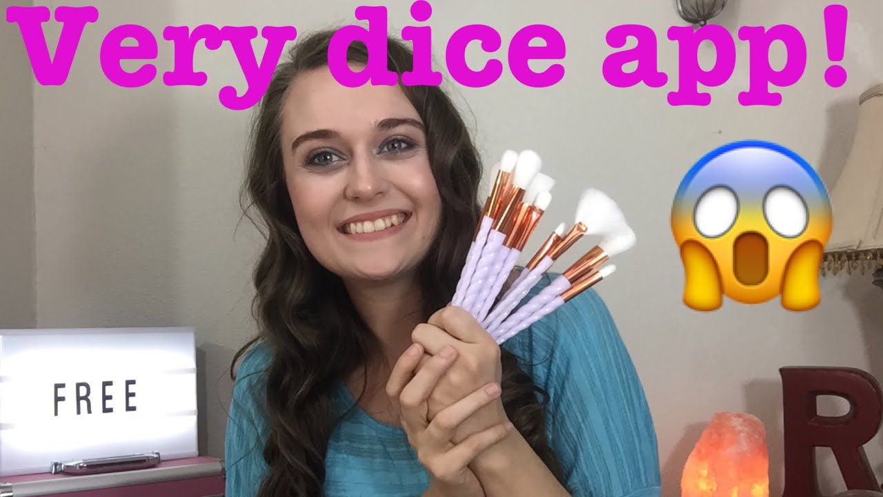 Very dice app/ free brushes /freebies /free YouTube