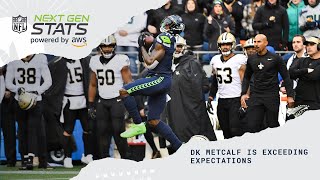 DK Metcalf Is Exceeding Expectations | Next Gen Stats